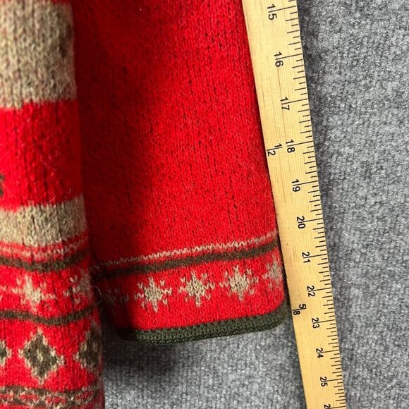 Vintage Cardigan‎ Size 38 Stapf Austria Sweater Red - Picture 6 of 8